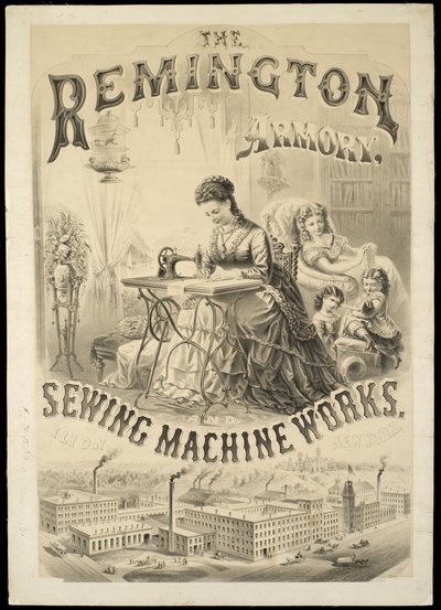 The Remington Armory, Sewing Machine Works, Ilion, New York by American School
